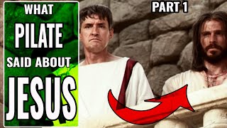 Pontius Pilates Report on JESUS to Caesar is SHOCKING [upl. by Honna]