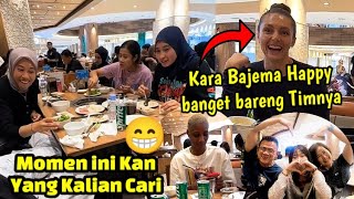 Kara Bajema Sangat Bahagia Momen Makan Malam Bersama Kara Bajema dan Tim Jakarta BIN [upl. by Lokcin]