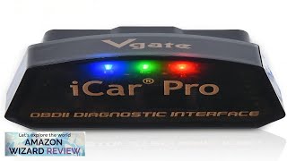 Vgate iCar Pro Bluetooth 40 BLE OBD2 Fault Code Reader OBDII Code Review [upl. by Divaj]