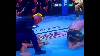 Islam Makhachev Submits Dustin Poirier by D’Arce Choke islammakhachev dustinpoirier [upl. by Kerin33]