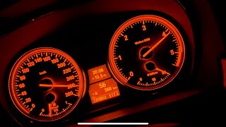 BMW E90 335d 430 PS ACCELERATION 140260 kmh STAGE 3 Test Drive Autobahn [upl. by Yesnik113]