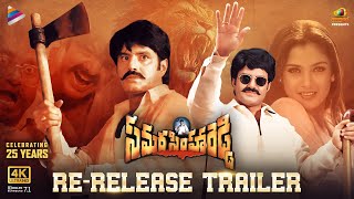 Samara Simha Reddy Release Trailer 4K  Nandamuri Balakrishna  Simran  Anjala Zaveri  Mani Sharma [upl. by Carce789]