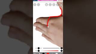 Hand tutorial pt 1 30 sub special Thanks guys ibispaintx [upl. by Landon]