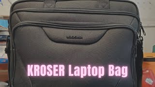 KROSER Laptop Bag Premium Laptop Briefcase Fits Up to 173 Inch Laptop Expandable WaterRepellent [upl. by Haroun]