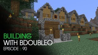 Minecraft Building with BdoubleO  Episode 90  Shopping Plaza [upl. by Barrus]