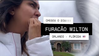 FURACÃO MILTON CHEGOU EM ORLANDO [upl. by Mechling]