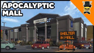 Building an Apocalyptic Shopping Mall in Bloxburg [upl. by Ayanahs576]