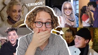 Reacting To Cringey Paparazzi Videos Of YouTubers amp Tik Tokers [upl. by Oatis997]