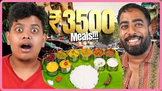 ₹60 vs ₹3500 Meals With Vithurs  Wortha Season  2  Irfans View ❤ [upl. by Litt]