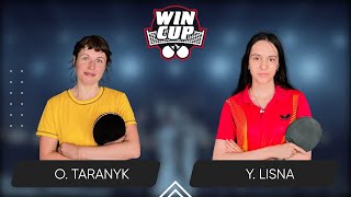 0800 Olena Taranyk  Yaroslava Lisna 14112024 WINCUP Women Professional TABLE 1 [upl. by Odlopoel]