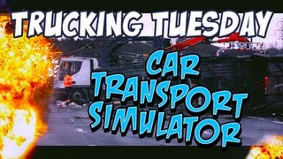 Trucking Tuesday  Car Transporter Sim 2013 [upl. by Marba]