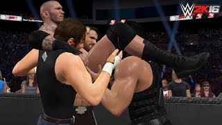 WWE 2K162K15 The Shield Top 5 Triple Powerbombs [upl. by Aseena751]