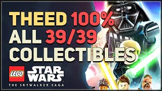 100 Theed All Collectibles LEGO Star Wars The Skywalker Saga [upl. by Sunny]