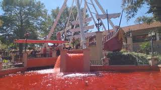 El Sombrero ride Fright Fest Six Flags over Texas [upl. by Ellie]