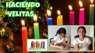 🎄🕯 DECORANDO VELITAS PARA EL 7 DE DICIEMBRE 🕯🎄 [upl. by Valtin968]