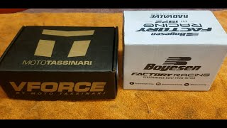 111 VForce Rad Valve Stock Reed Shootout Boyesen amp Moto Tassinari reeds on a Yamaha YZ250  Croom [upl. by Elianore328]