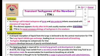 Transient tachypnea of newborn  TTN [upl. by Yenterb]