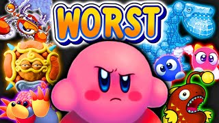 The WORST Boss Battle In Every Kirby Game EVER 26 Games [upl. by Kristen]