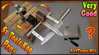 TOP modification of knife sharpener Sy Tools K09 Pro Aliexpress  Sharpening a chefs knife [upl. by Alejo]