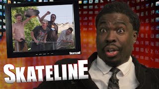 SKATELINE  Lil Dre Miles Silvas P Rod Andrew Reynolds Tiago Lemos Brent Atchley Midler Gino [upl. by Gnol543]