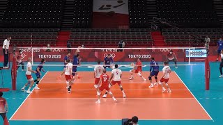 Jenia Grebennikov  Defense Performance  Tokyo 2020 Olympics [upl. by Tsnre465]