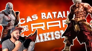 Kratos vs Asura Épicas Batallas de Rap del Frikismo T2  Keyblade  REACTION [upl. by Gotthelf508]