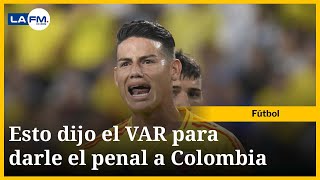 Revelan el audio del Var tras el partido de Colombia Vs Argentina [upl. by Earley]