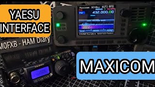 Maxicom 5CV8xx  Yaesu 818857897  VHF UHF SHF Interface  EA5DOM [upl. by Yesrej]