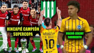 PIERO HINCAPIÉ CAMPEÓN DE LA SUPERCOPA DE ALEMANIA 🔥  EL KITU AL BANFIELD  JEREMY SARMIENTO VOLVIÓ [upl. by Larine214]