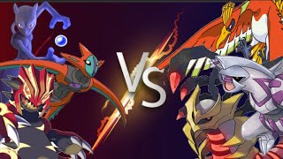 Deoxys  Mewtwo  Groudon VS Giratina  HoOh  Palkia  Poké Versus [upl. by Rramel]