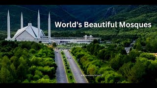 Worlds Beautiful Mosques travel islamicprayer dawateislami islamicrecitation allahuakbar [upl. by Ecnedurp]