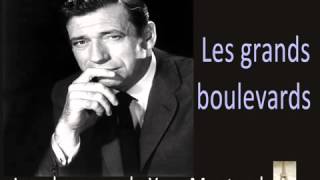 Yves Montand Les Grands Boulevards [upl. by Dorraj]