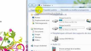 comment afficher les fichiers et dossiers cachés sous Windows 7 seven En videowmv [upl. by Conan]