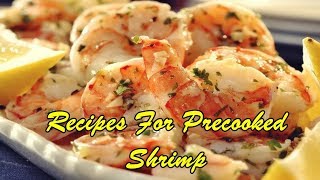 Recipes For Precooked Shrimp [upl. by Millur]