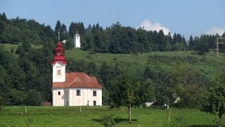 Zvonjenje v cerkvi sv Janeza Krstnika v Zasipu pri Bledu [upl. by Tirreg]