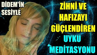 ZİHİN ve HAFIZAYI GÜÇLENDİREN Uyku Meditasyonu mistikyol meditasyon [upl. by Atterg624]