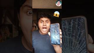 Phone screen Tut Gaya yah kaise hua😱💯😱phonescreen tricksmagicshorts [upl. by Bora]