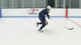 USA Hockey Skills and Drills  Backward to Forward Step Out [upl. by Llebasi61]