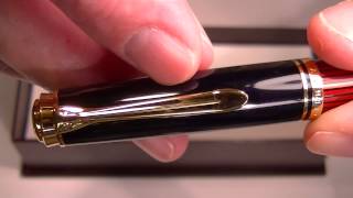 Pelikan M600 Souveran Fountain Pen [upl. by Trill367]