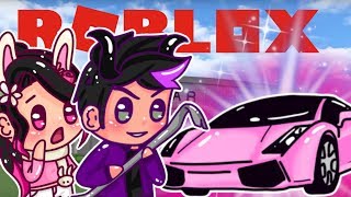 DESTROYING OUR EXPENSIVE CAR  CAR CRUSHERS 2 ROBLOX [upl. by Idonna]