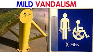 The Most Hilarious Examples Of Mild Vandalism That Should Be Excused From Any Consequences [upl. by Ellehcyar]