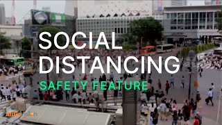 Ensure Social Distancing  AI amp Deep Learning powered Safety Analytics Suite  AllSafe  AllGoVision [upl. by Noir561]