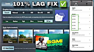 LIVE PROOF BGMI LAG FIX 101 WORKING 😱 [upl. by Nad218]