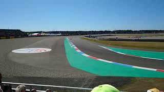 MotoGP TT Assen 2018 free practice 3 Haarbocht tribune [upl. by Roer]