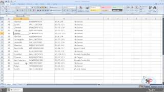 Advanced Excel Video Training  001  Filtering Unique Values from a column in Excel [upl. by Daiz]