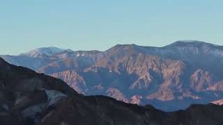 Sunrise at Zabriskie Point in Death Valley National Park [upl. by Ahsait842]