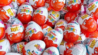 Junya 660000 Yummy Kinder Joy Chocolate Kinder Surprise Opening ASMR Lollipops Some Lots of Candie [upl. by Mochun]