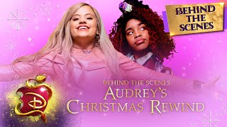 Audreys Christmas Rewind ❄️ Behind the Scenes  Descendants 3 [upl. by Nyrehtac]