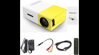 MissYou YG 300 Mini Projector Review – Pros amp Cons [upl. by Etnuahc]