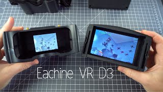 Eachine VR D3 Review amp Teardown  HD Box Goggles [upl. by Wandis417]